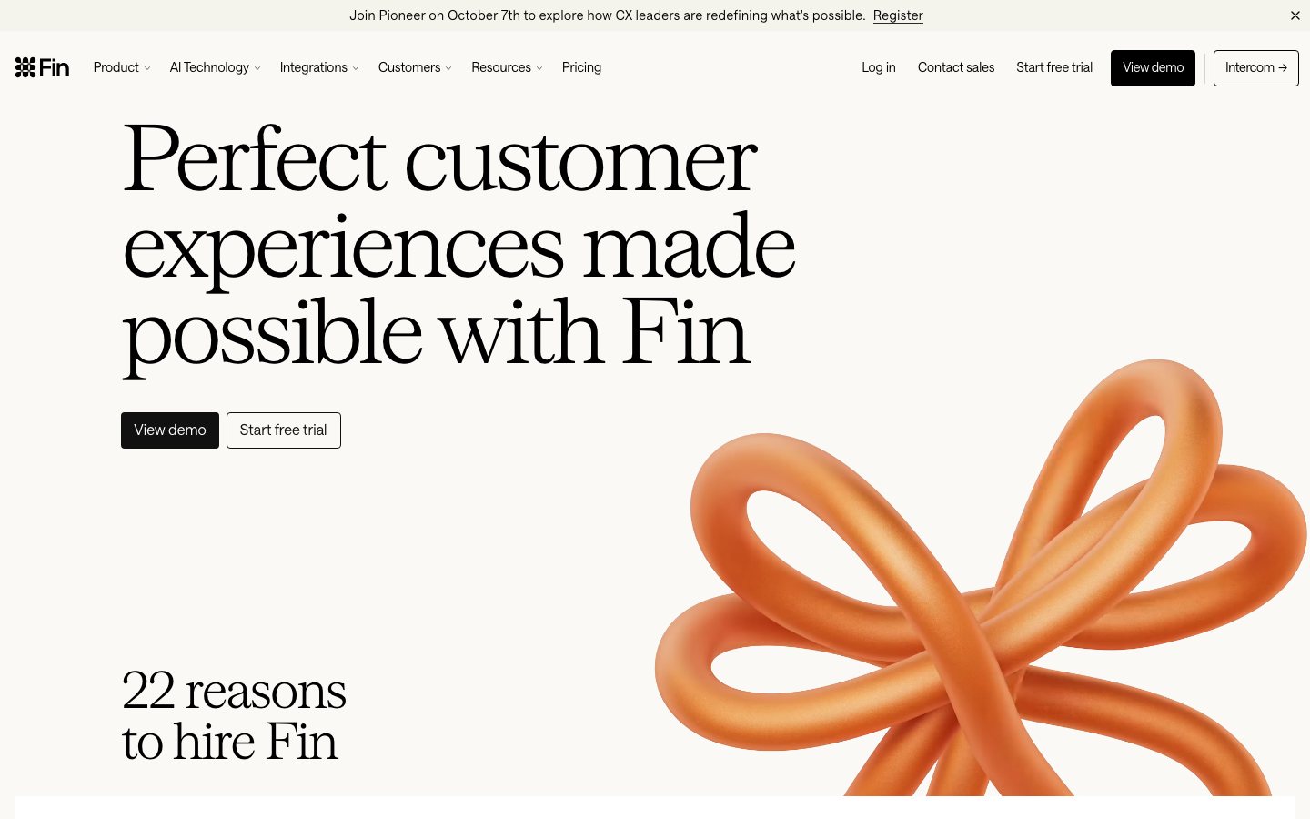 Fin official product page or product image