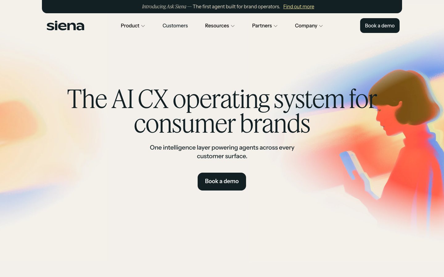 Siena AI official product page or product image