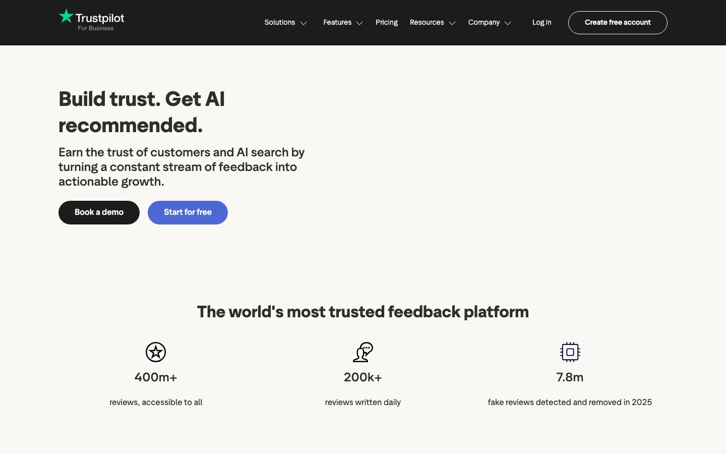 Trustpilot official product page or product image