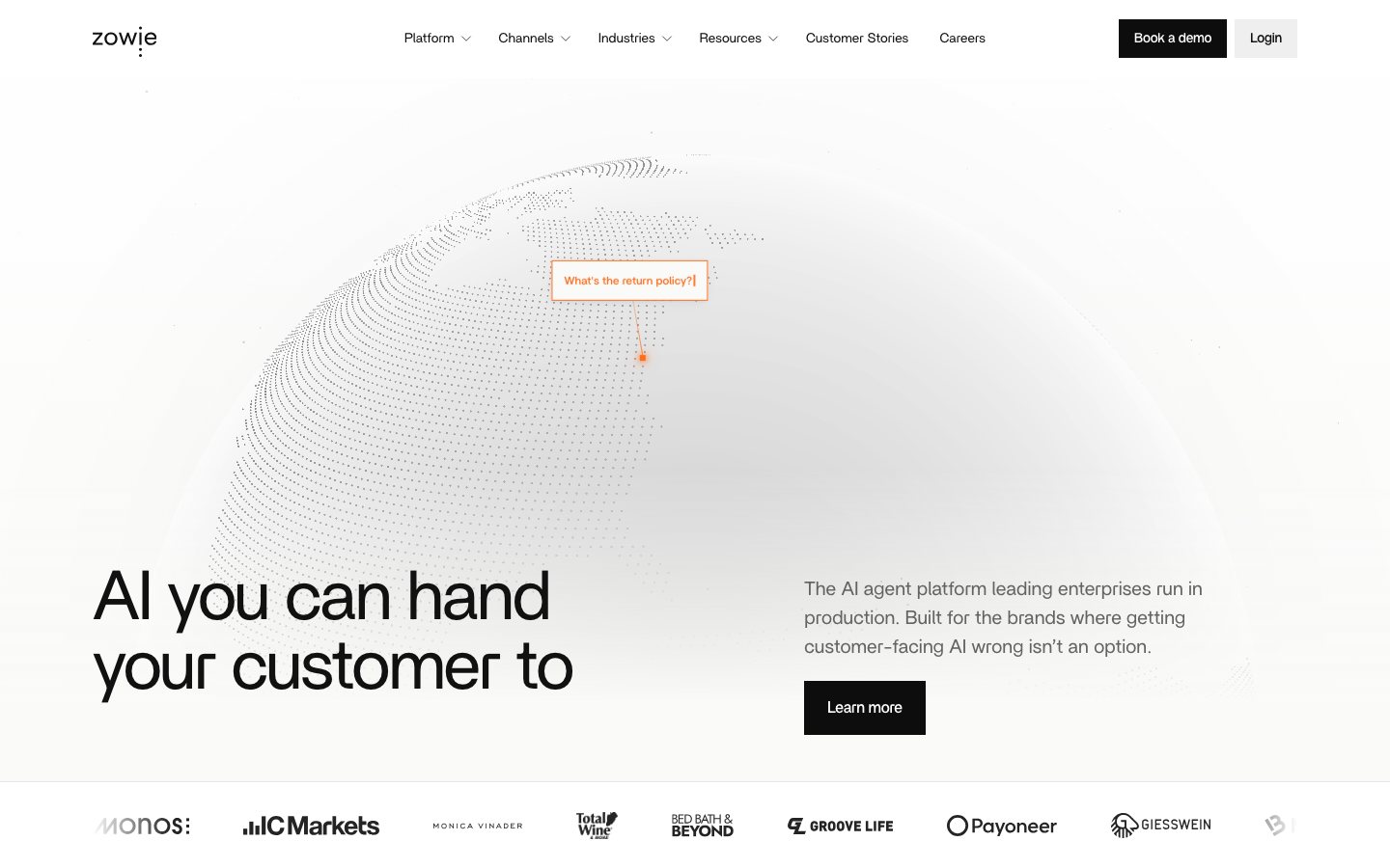 Zowie official product page or product image